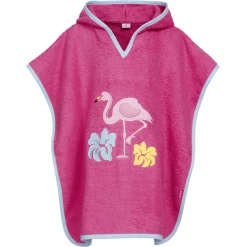 Playshoes Frottee-Poncho Flamingo Pink